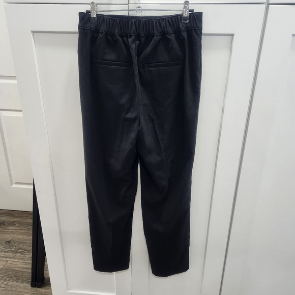 Loft Black Pull On Taper Pants Career Business size XS - Picture 6 of 11